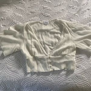 Le Lis Collection White Blouse (worn once)
